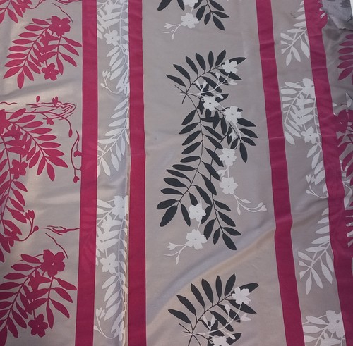 Coupon tissu ameublement gris - coupon,