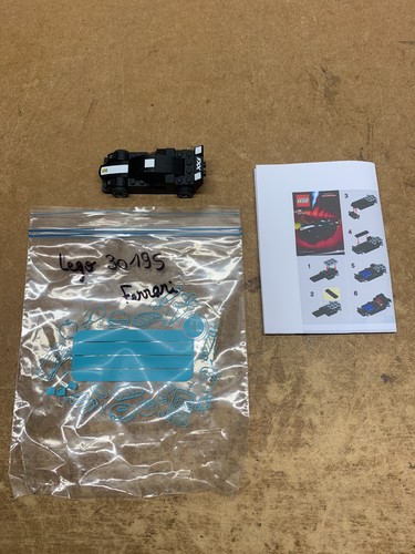 Lego 30195 ferrari fxx - 30195, complet