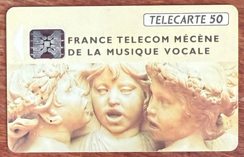 Musique vocale 50u - 50u, telecarte