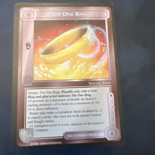 The one ring meccg - one,