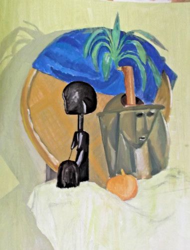 Aquarelle nature morte non