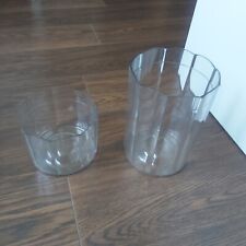 Tupperware pieces détachée base boite signature vitrine octogonale x 2 vintage 