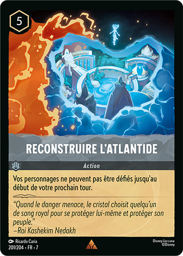 Carte disney lorcana chapitre - lorcana,