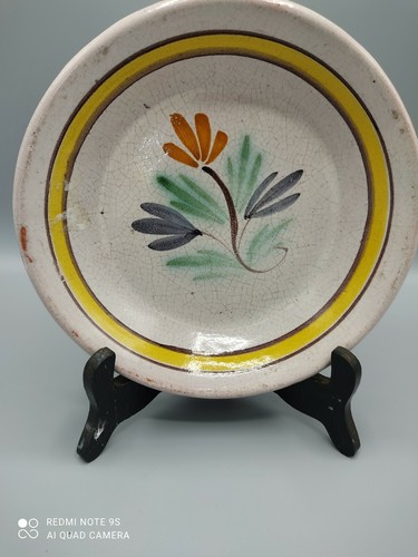 Ancienne assiette faïence - assiette,