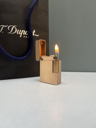 Briquet dupont plaqué 20 - or,
