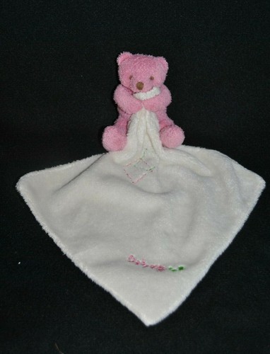 Doudou ours rose babynat - ours,