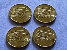  LOT DE 4 JETONS TOURISTIQUE