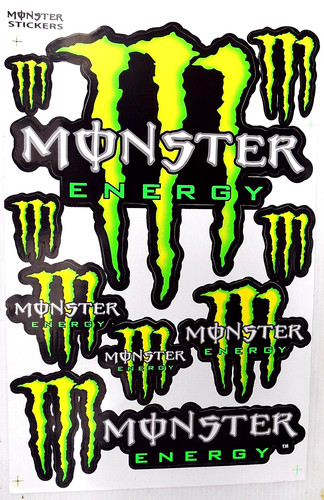 Autocollants monster 1 - "monster, n°1"