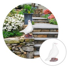  Décoration de Simulation de colombe, Figurine de Pigeon réaliste, ornement de
