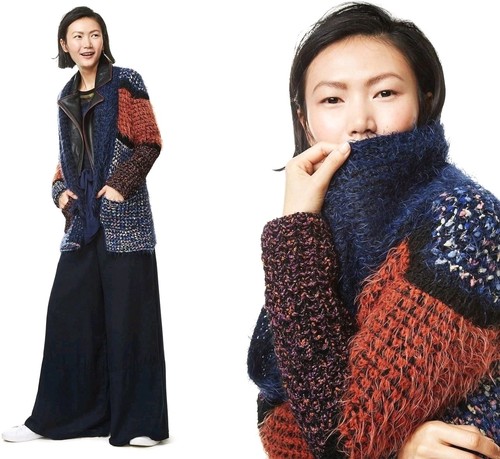 Cardigan ouvert décontracté