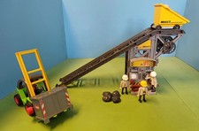 Playmobil Convoyeur De Chantier Réf 4041 et Lève Palette Réf 3003