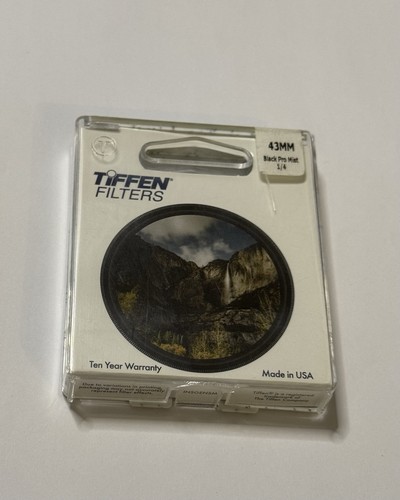 43mm tiffen black - tiffen, 1/4