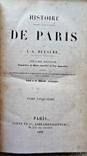 J.-A. Dulaure - Histoire De Paris * Tome V illustré * Furne et Cie 1837