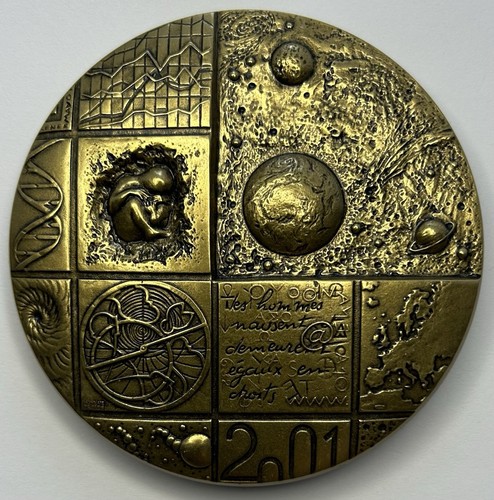 France médaille calendrier - france,