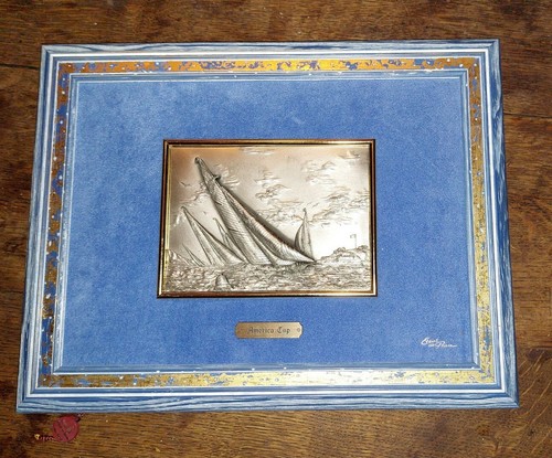 Tableau cadre bateau american - tableau,
