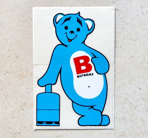 Autocollant stickers butagaz - autocollant,