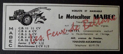 Publicité ancienne