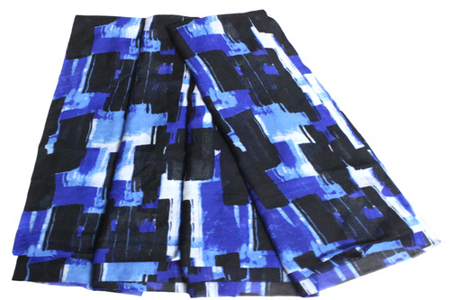 Tissu coton noir tissage
