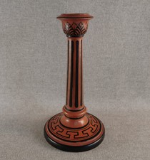 BEAU BOUGEOIR EN TERRE CUITE