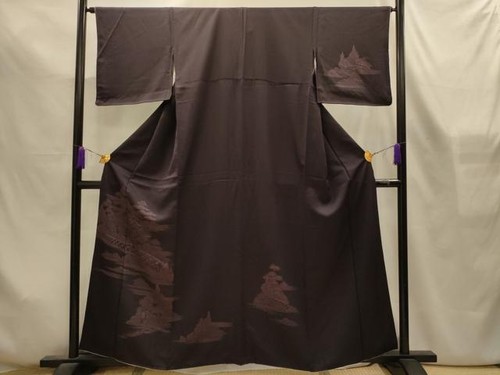 Kimono japonais houmongi - kimono,