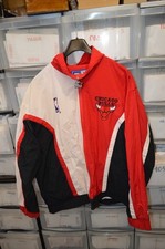 blouson coupe vent CHICAGO BULLS NBA starter année 1999 taille M