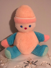 DOUDOU CLOWN PELUCHE VINTAGE