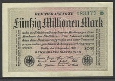Allemagne 1923 billet de 50