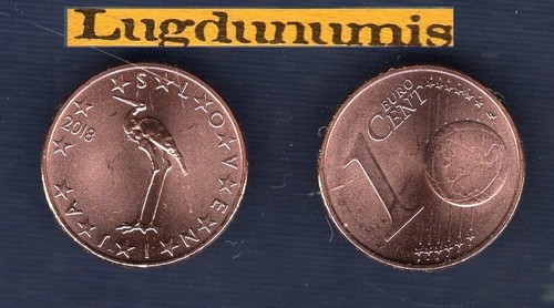 Slovénie 2018 centime - slovénie, 1