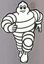 L26. Autocollant. Automobile. Moto. Pneu. MICHELIN. 20 X 14 Cm