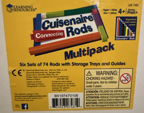 Cuisenaire rods learning - rods,