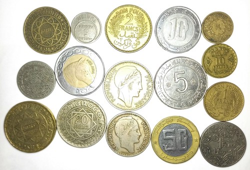 Lot pièces algérie - lot, 16
