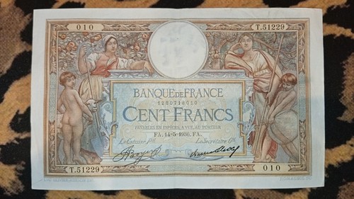 Billet 100 francs luc - 100,