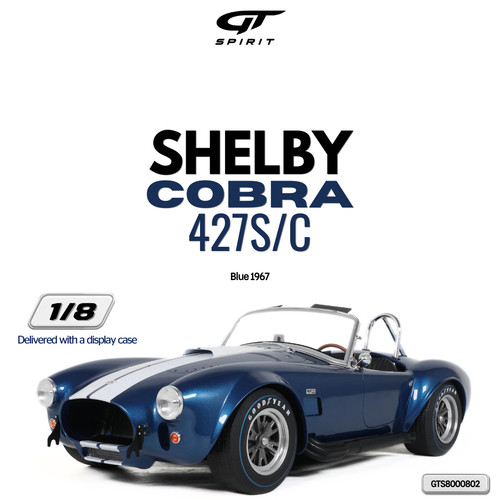 Shelby cobra 427 1967 1 - s/c, 1/8