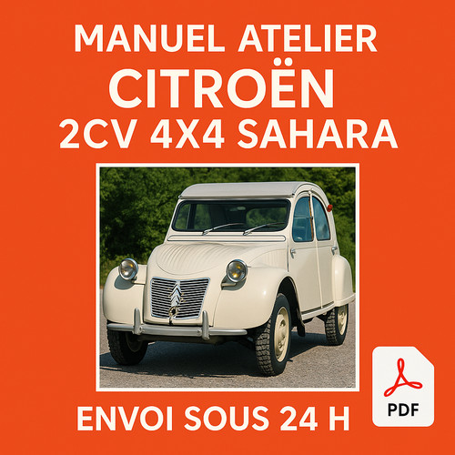 Manuel atelier citroën 2cv - manuel,