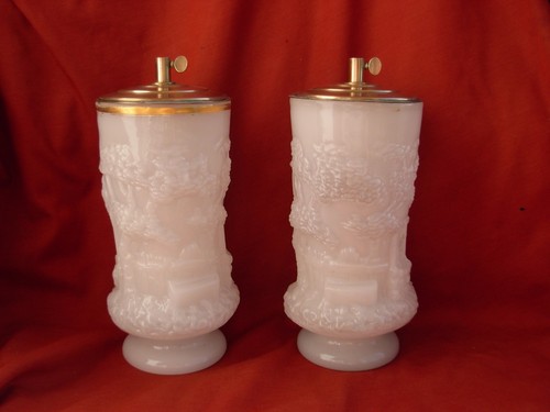 Paire pieds lampe - de,