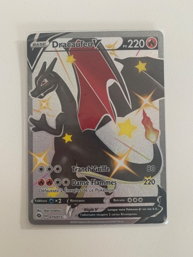 Dracaufeu shiny 079 - dracaufeu, v