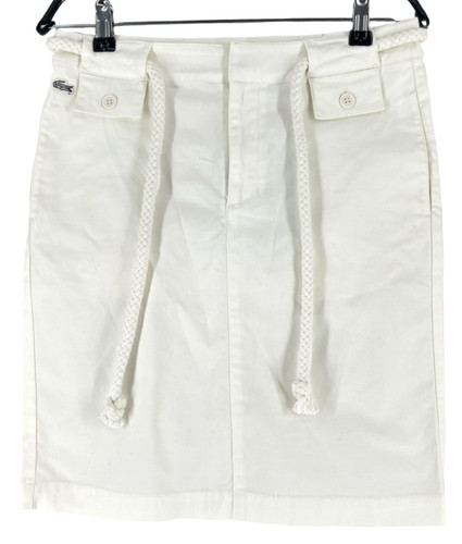 Lacoste jupe blanche femme - lacoste,