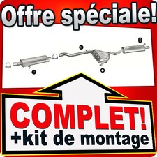 Ligne pot d'échappement pour