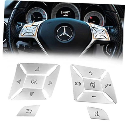 Steering wheel button sticker - button,