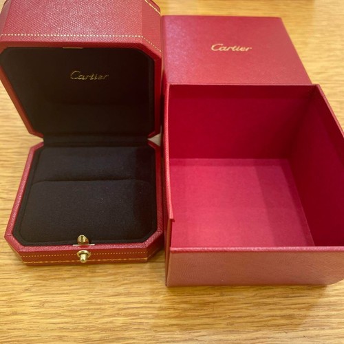 Boîte bijoux cartier bague - boîte, à