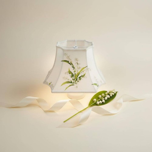 Abat jour floral vert - abat-jour, design