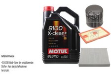 FEBI BILSTEIN Inspection set 5 L Motul 8100 + X-propre 5W30 pour VW Polo 6R 6C.