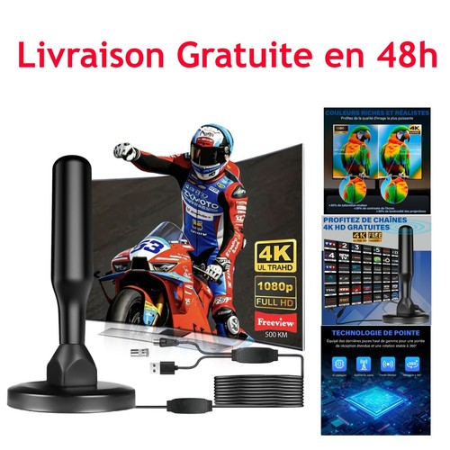 Antenne intérieure tnt - tnt, hd