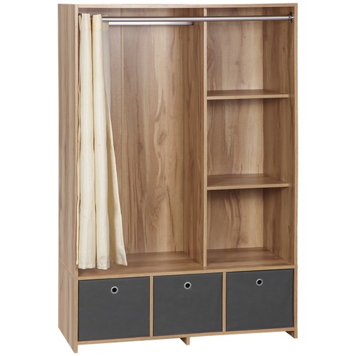 Homcom penderie 105x48x160cm - homcom,
