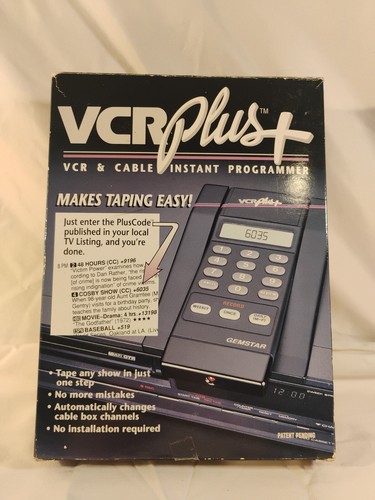 Vcr plus instant - vcr,