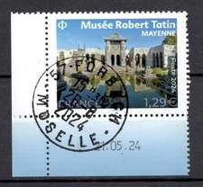 FRANCE 2024 - Timbre Musée Robert Tatin - Mayenne oblitéré cachet rond