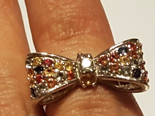 Bague noeud amour avec - bague,