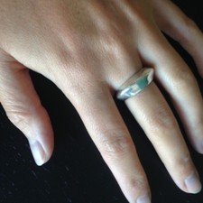 Bague argent metal - argent,