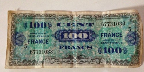 Billet 100 francs - billet,