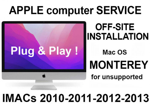 Mac monterey installation - os,